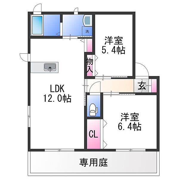 画像2:間取図