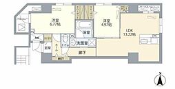 Ｓｋｙｗｏｏｄ錦糸町 2階2LDKの間取り