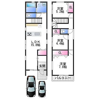 間取り：227103639961
