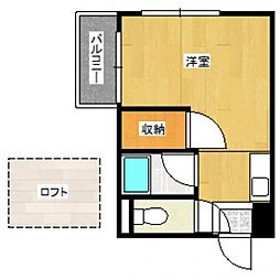 間取図画像 ワンルーム