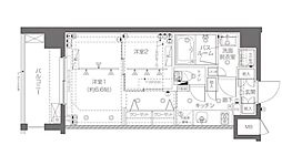 ＺＯＯＭ新宿西落合 5階2Kの間取り