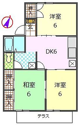 パークハイツ芹澤B_間取り_0