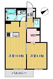 Alva 1LDKの間取図画像