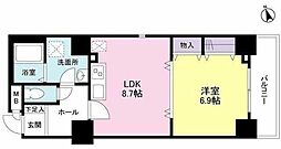 RAFFINETERRACE 1LDKの間取図画像