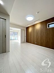 おおさか東線 城北公園通駅 徒歩9分の賃貸アパート 1階1LDKのリビング/ダイニング