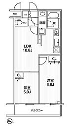 ライムレジデンス曳舟 2LDKの間取図画像