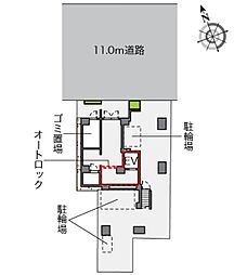 ＬＯＶＩＥ銀座東 12階1Kの間取り
