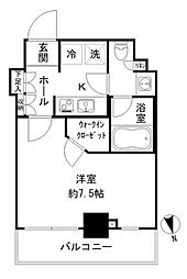 間取図画像 1K
