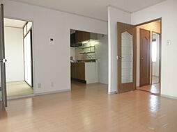 東京メトロ東西線 原木中山駅 徒歩10分の賃貸アパート 1階3LDKのリビング/ダイニング