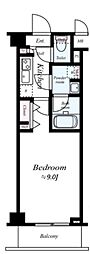 アーバンヴィスタ板橋本町 1Kの間取図画像
