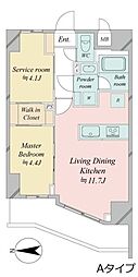 ドゥーエ王子神谷 1SLDKの間取図画像