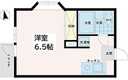 サンドルフ多摩 ワンルームの間取図画像