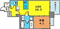 アプリーレ神戸元町10階12.6万円