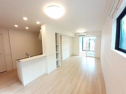 関東鉄道常総線 黒子駅 5.4kmの賃貸アパート 1階1LDKのリビング/ダイニング