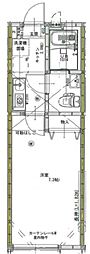 ブロンテ宮崎台 1Kの間取図画像