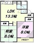 八王子市散田町１丁目 2階建 築41年のイメージ