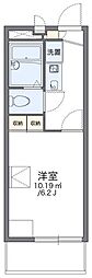 レオパレスアイケン 1Kの間取図画像