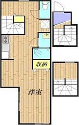 リブ・グランデ 1Kの間取図画像