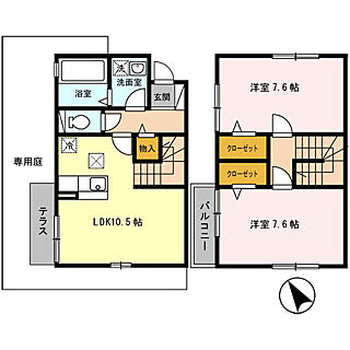 間取り：227104589735
