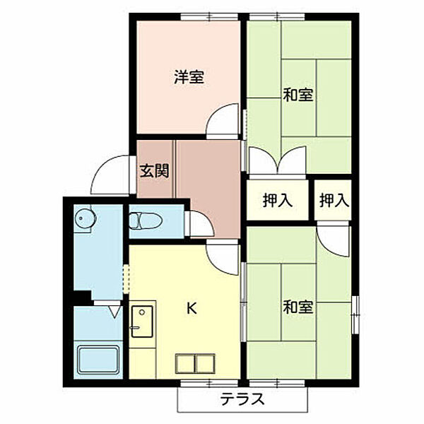 同じ建物の物件間取り写真 - ID:230019341913