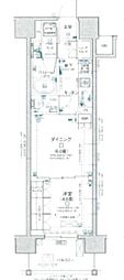 日神パレステージ大島 1DKの間取図画像