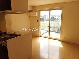 カーサ アベリア Ａ・Ｂ棟 2階2SLDKのリビング/ダイニング