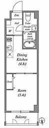 間取図画像 1DK