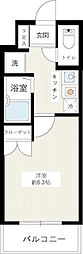 間取図画像 1K