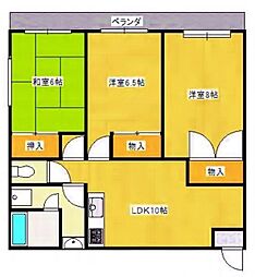 間取図画像 3LDK