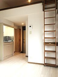 Jアプリコット箱崎 203 2階ワンルームのリビング/ダイニング