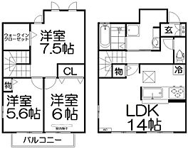 間取り：227092551584