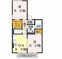 プルーニア天美A棟 1階
