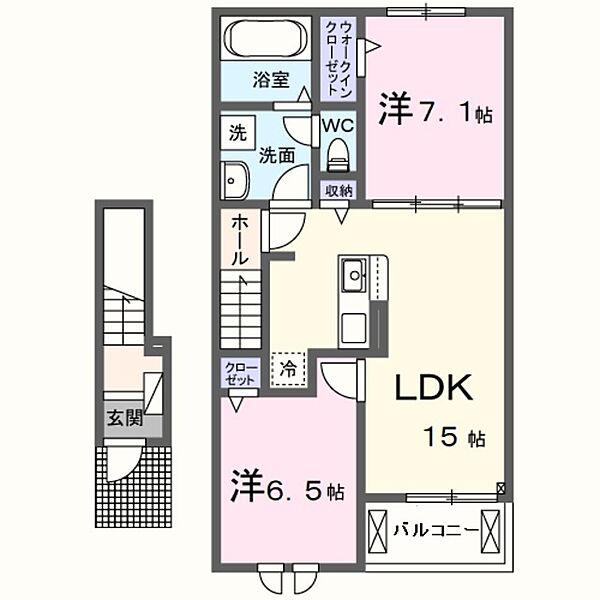 同じ建物の物件間取り写真 - ID:227081850558