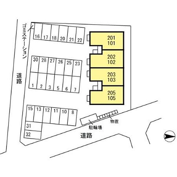 サンシャイン　IV 205｜新潟県新潟市西区大野(賃貸アパート1LDK・2階・45.38㎡)の写真 その29