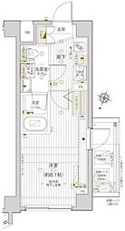 VALESIA東十条CITY 2階1Kの間取り