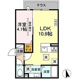JR南武線 南多摩駅 徒歩9分 3階/-
