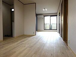 シティハイム立川 1階2LDKのリビング/ダイニング