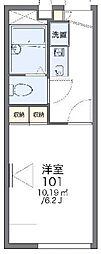 レオパレスエスペランサA 1Kの間取図画像