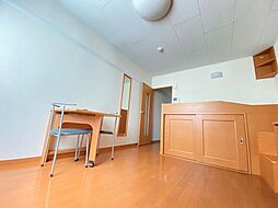 レオパレスサンライズ II 1階1Kのリビング/ダイニング