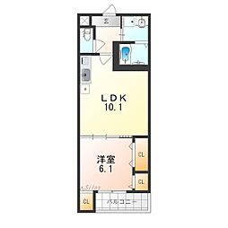 フジパレス エン III号館 2階/-