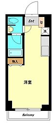 ヴィブレ西荻 ワンルームの間取図画像