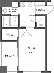 間取図画像 1K