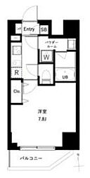 アーバンパーク綾瀬3 1Kの間取図画像