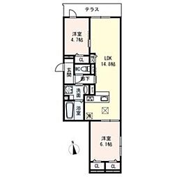 ロイジェント住之江公園 2階/-
