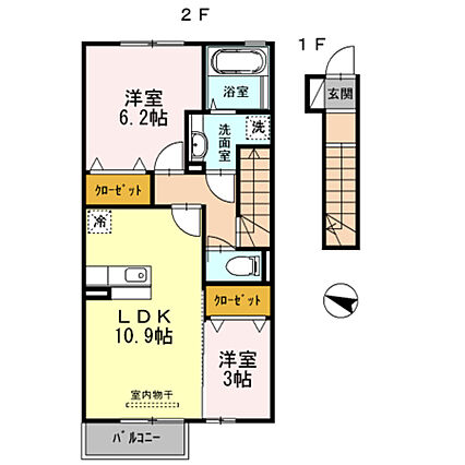 クレールメゾン_間取り_0