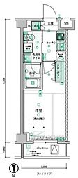 LIVCITY西早稲田 1Kの間取図画像