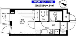 ステージファースト幡ケ谷 1Kの間取図画像