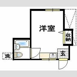 間取図画像 ワンルーム