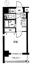 サンテミリオン池袋3 1Kの間取図画像