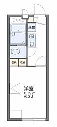 レオパレスクレストヒルズ向原(35202) 1階1Kの間取り